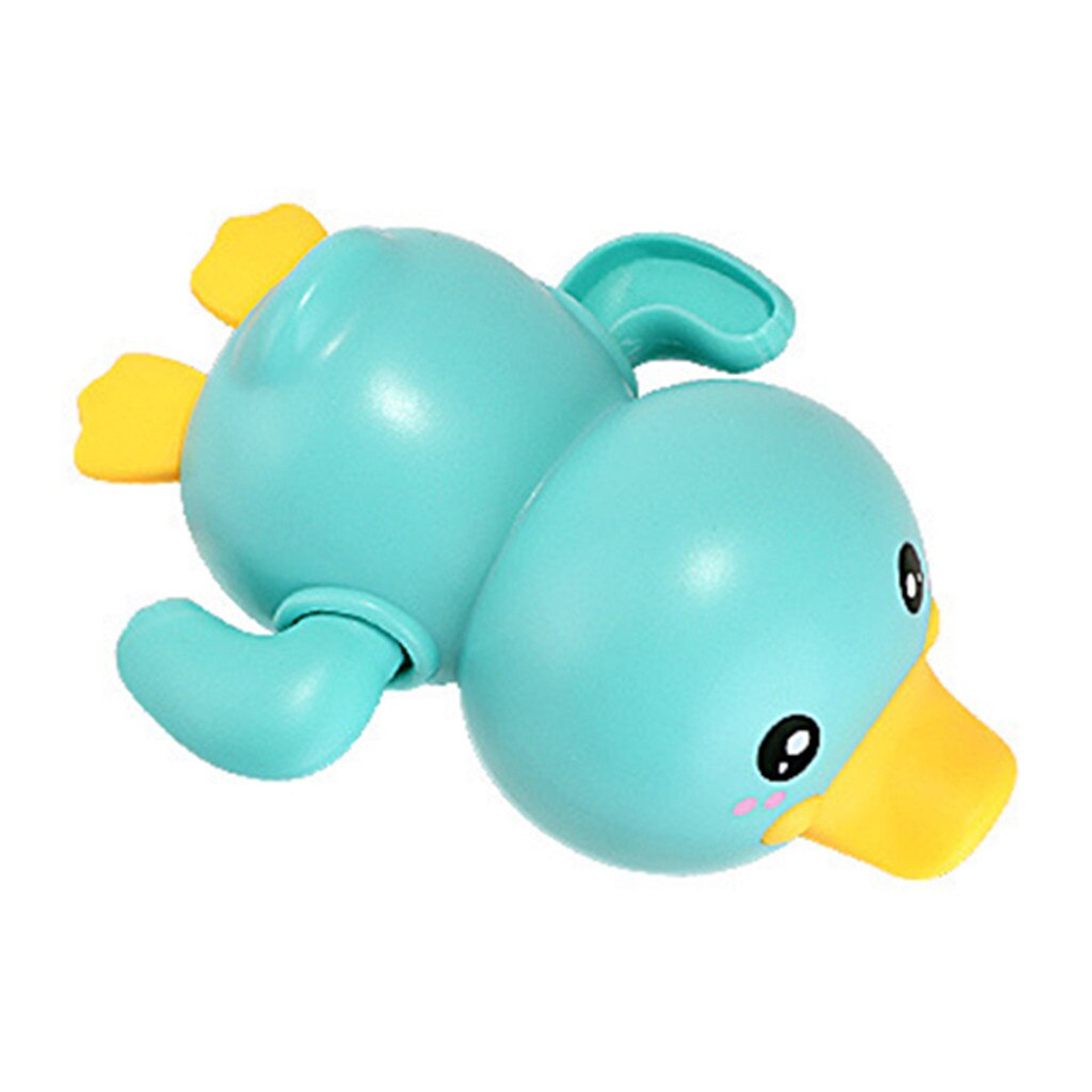 Summer2020 Bathroom Bath Shower Baby Clockwork Swimming Children Play Water Cute Little Yellow Duck Bathing Bathtub Toys For Kid