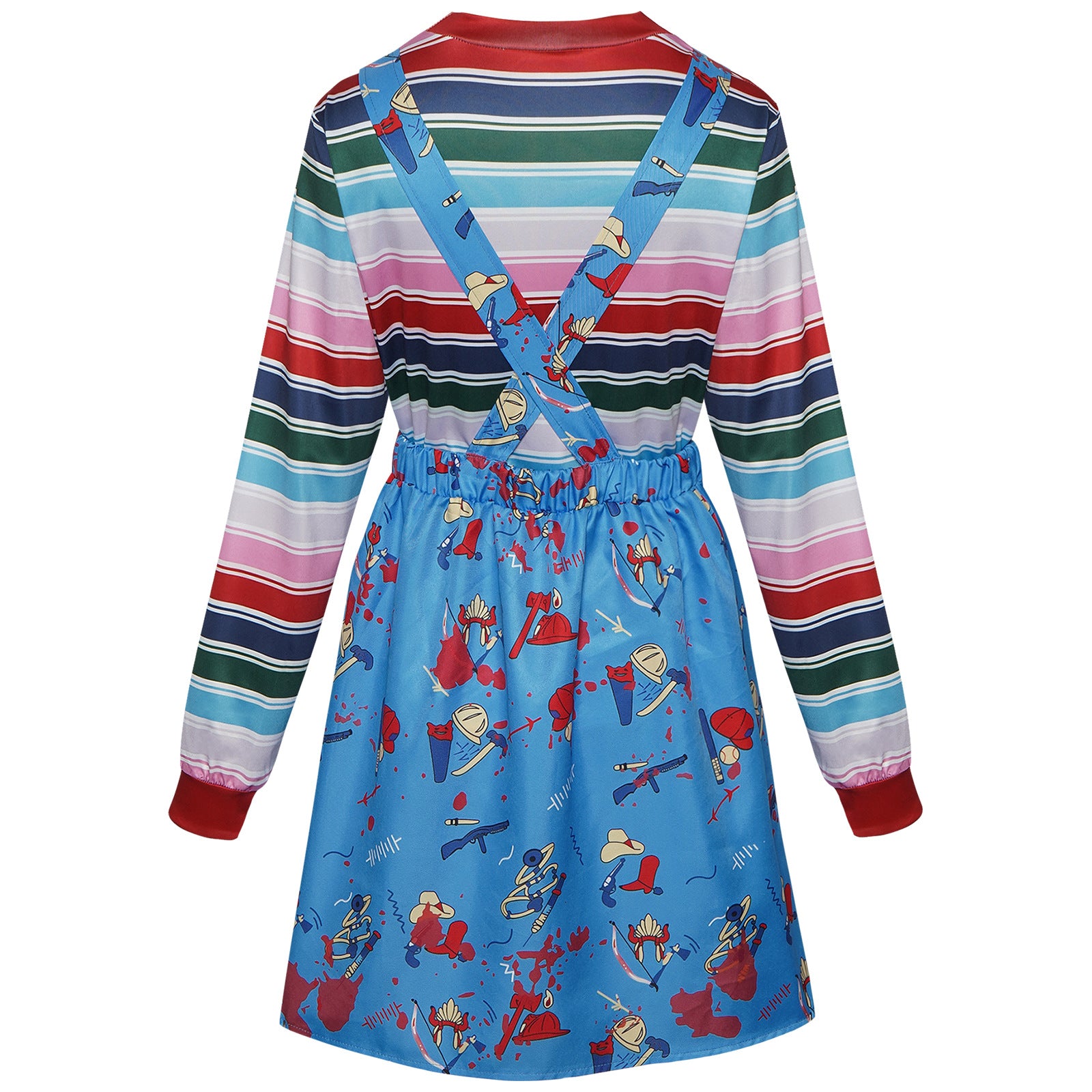 Halloween Chucky Cosplay Dress for Women