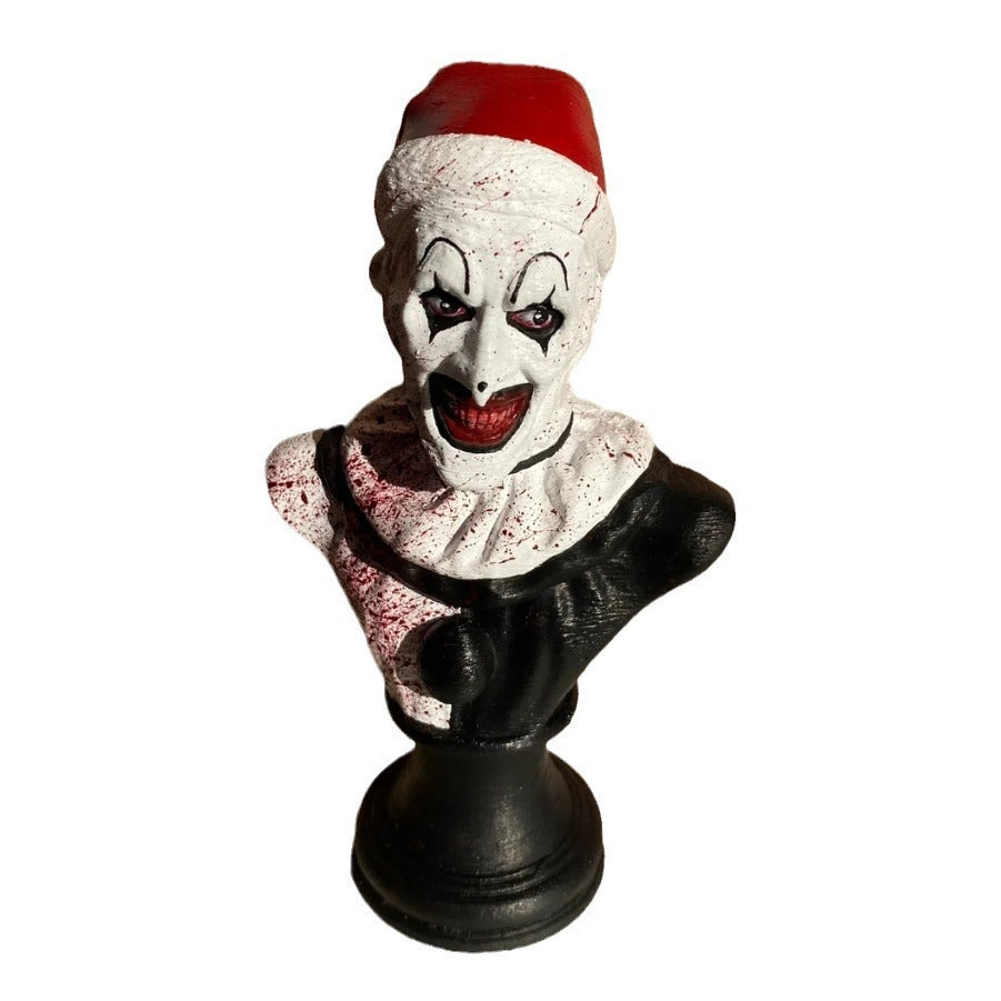 Art The Clown Figure Halloween Horror Resin Statue