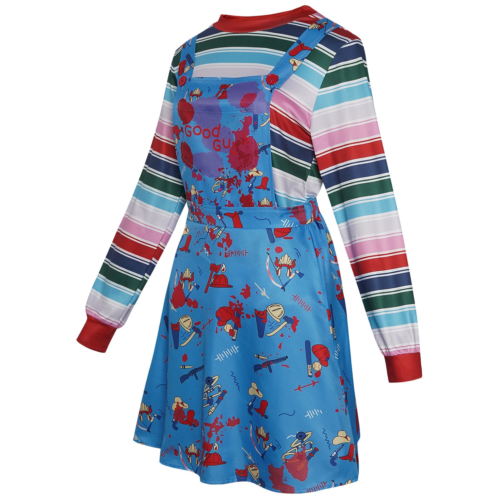 Halloween Chucky Cosplay Dress for Women