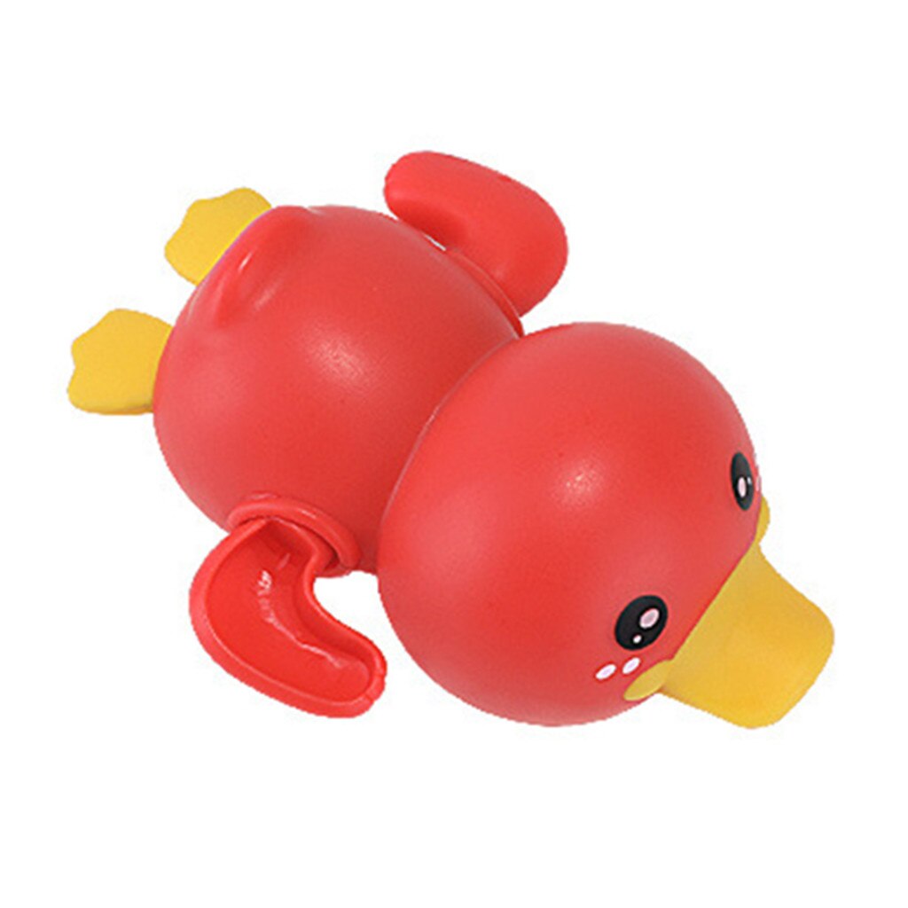 Summer2020 Bathroom Bath Shower Baby Clockwork Swimming Children Play Water Cute Little Yellow Duck Bathing Bathtub Toys For Kid