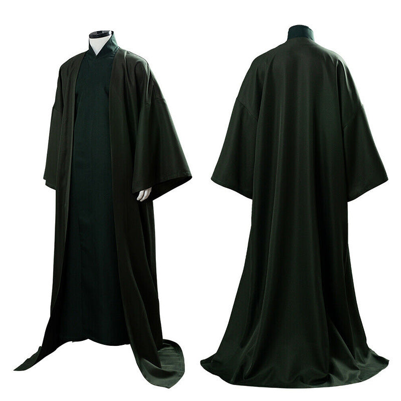 Voldemort Cosplay Costume Cape Coat Halloween