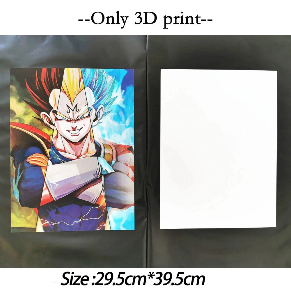 Anime Naruto Poster Sasuke/Itachi/Madara 3D Moving Poster Wall Art Birthday Gift 3D Lenticular Poster Wall Art Home Decor