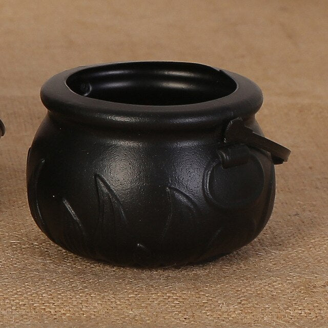 Halloween Snoep Pot Halloween Ketel Nieuwigheid Halloween Emmer Ornament Schedel Heks Speelgoed