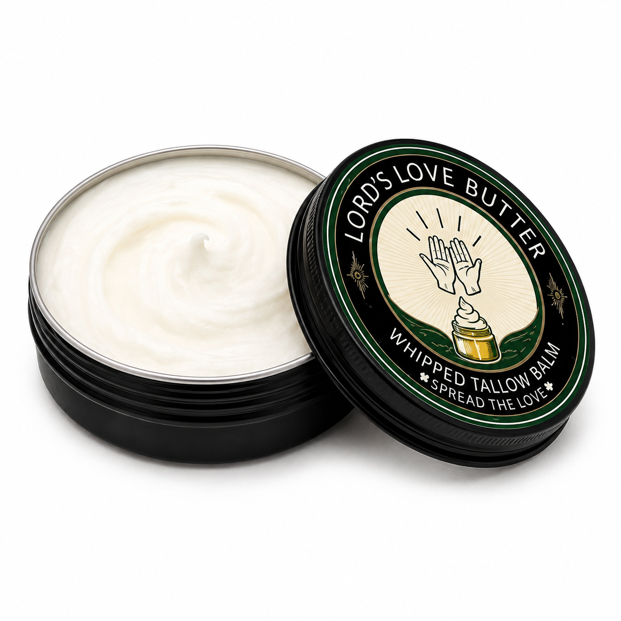Lord’s Love Butter Whipped Beef Tallow Balm 2.4 oz