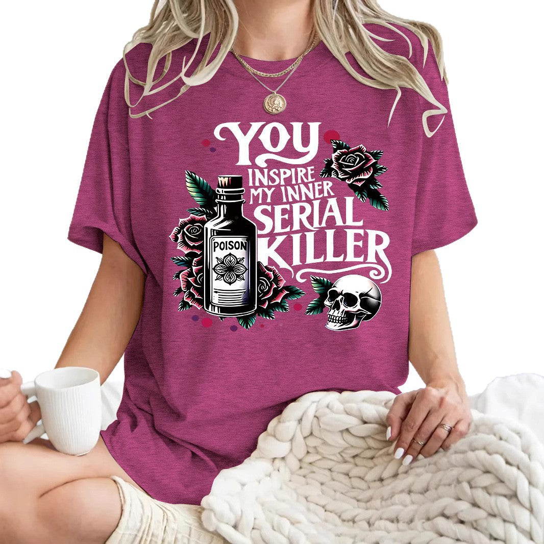 T-shirt Halloween letters and wizard hat