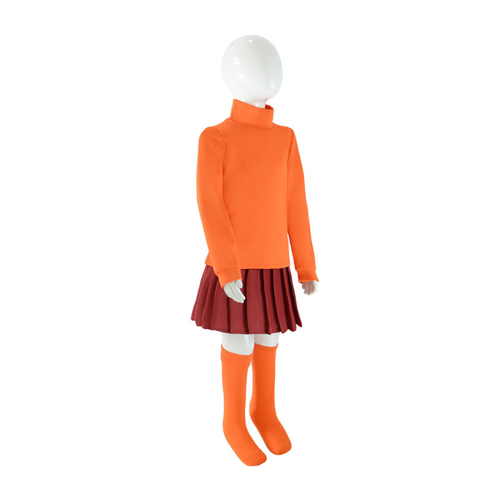 Scooby Doo Velma cosplay costume Halloween costume