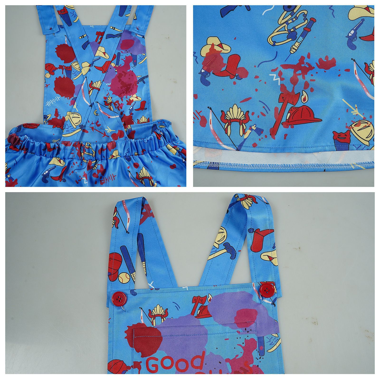Halloween Chucky Cosplay Dress for Women