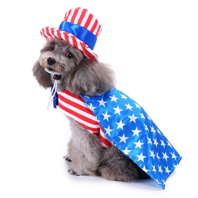 Dog Halloween costume with funny costumes