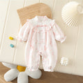 Baby Clothes Double-Layer Outerwear Sweet Full Moon First Birthday Girl Baby Cute Princess Bodysuit