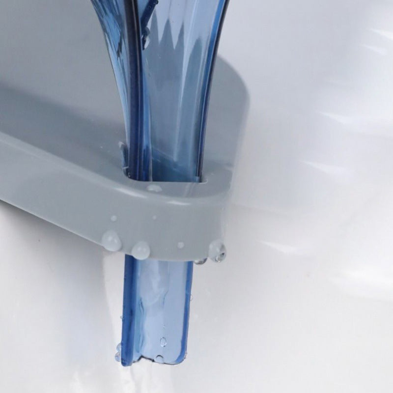 Punch-Free Leaf Soap Box Bathroom Creative Suction Cup Soap Box Drain Storage Soap Box Rack Leaf Laundry Soap Box