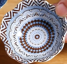 Bohemian-Style Mini Ceramic Bowls